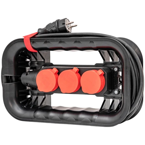 Тримач для кабелів із розетками QBRICK SYSTEM CUSTOM CABLE WINDER 333x197x92 мм (Z260523PG001)