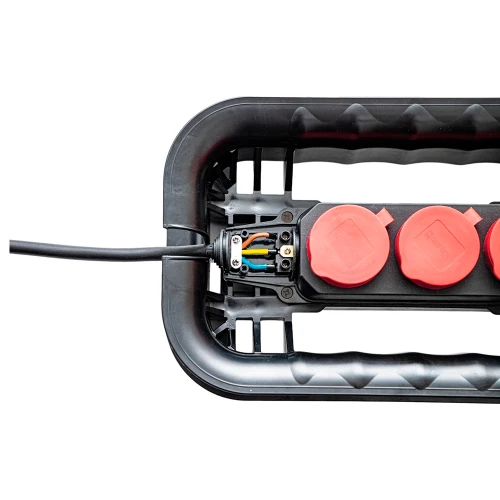 Тримач для кабелів із розетками QBRICK SYSTEM CUSTOM CABLE WINDER 333x197x92 мм (Z260523PG001)