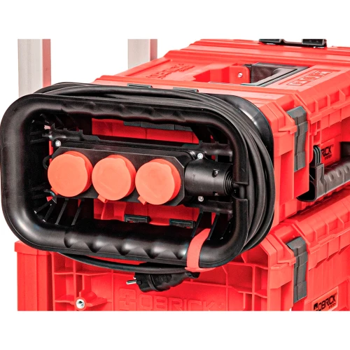 Тримач для кабелів із розетками QBRICK SYSTEM CUSTOM CABLE WINDER 333x197x92 мм (Z260523PG001)