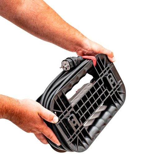 Тримач для кабелів із розетками QBRICK SYSTEM CUSTOM CABLE WINDER 333x197x92 мм (Z260523PG001)