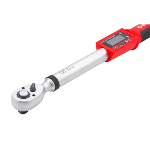 Ключ динамометричний цифровий QUATROS 1/2" 6.8–135 Нм 420 мм QS56135 (СТ-00192825)