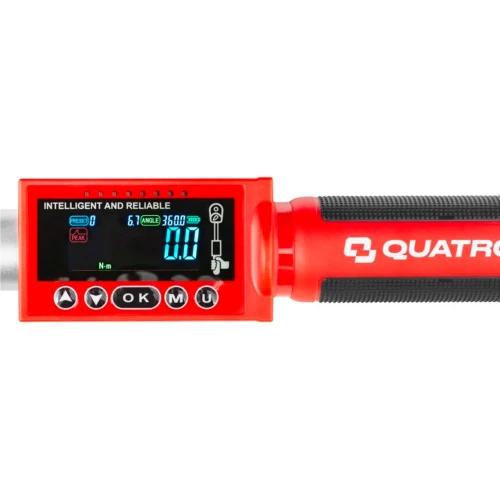 Ключ динамометричний цифровий QUATROS 1/2" 6.8–135 Нм 420 мм QS56135 (СТ-00192825)