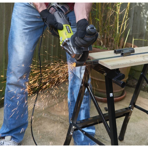 Болгарка сетевая Ryobi RAG800-125G, 125 мм, 800 Вт (5133002491)