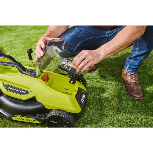 Газонокосилка аккумуляторная RYOBI RY18LMX33A-150 ONE+ 18В + АКБ и ЗУ (5133006287)