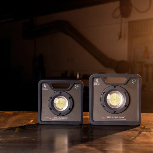 Прожектор світлодіодний переносний SCANGRIP Nova 4 C+R for Life 4000 lumen 03.6204