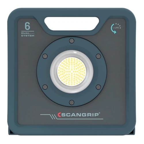 Прожектор світлодіодний переносний SCANGRIP Nova 6 C+R for Life 6000 lumen 03.6205