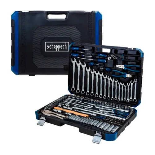 Набір інструментів Scheppach SCH-41802-5 1/2", 1/4", 3/8" 180 предметів