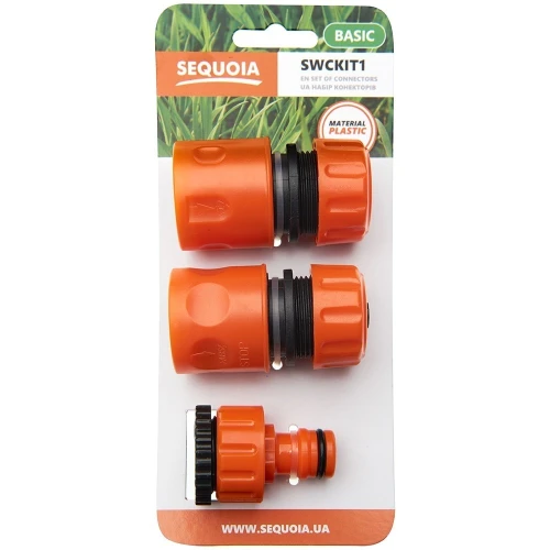 Набір із конекторів 1/2″ і штуцера 1/2-3/4″ SEQUOIA SWCKIT1 (SWCKIT1)