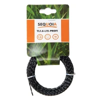 Косильная леска SEQUOIA TL1.6-L15-Profi (1.6 мм x 15 м) (TL1.6-L15-Profi)