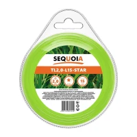 Косильная леска SEQUOIA TL2.0-L15-Star (2.0 мм x 15 м) (TL2.0-L15-Star)