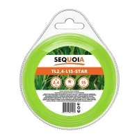 Косильна волосінь SEQUOIA TL2.4-L15-Star (2.4 мм x 15 м) (TL2.4-L15-Star)