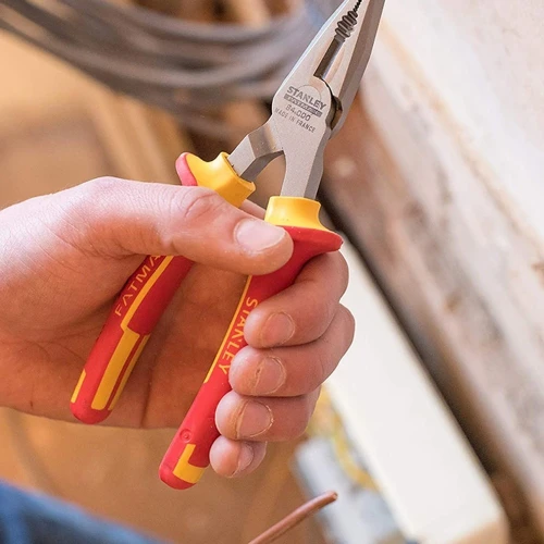 Плоскогубцы электрика комбинированные STANLEY MaxSteel VDE 1000V (160 мм) (0-84-000)