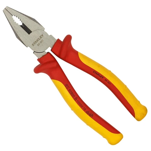 Плоскогубцы электрика комбинированные STANLEY MaxSteel VDE 1000V (175 мм) (0-84-001)