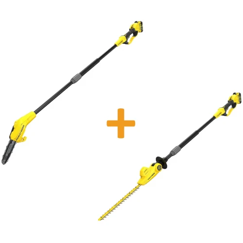 Комплект садових акумуляторних інструментів STANLEY FATMAX SFMCPS620M1+ SFMCPH845M1 (SFMCPS620M1+SFMCPH845M1)