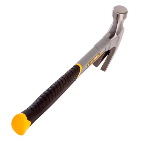 Молоток із загнутим цвяховитягувачем STANLEY Fiberglass 570 г (STHT0-51310)