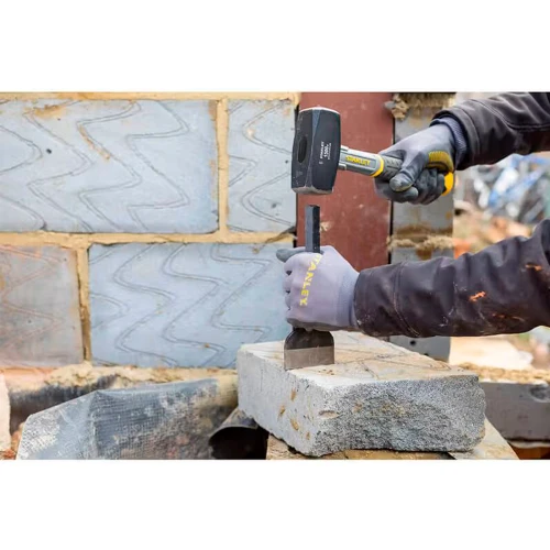 Міні-кувалда зі скловолоконною ручкою STANLEY Fiberglass 260 мм (1500 г) (STHT0-54128)
