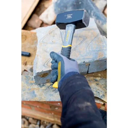 Міні-кувалда зі скловолоконною ручкою STANLEY Fiberglass 260 мм (1500 г) (STHT0-54128)