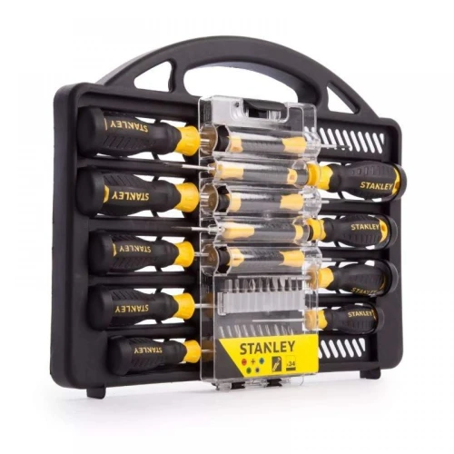 Набор отверток и бит STANLEY (34 ед.) (STHT0-62141)