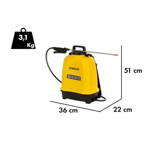 Опрыскиватель аккумуляторный ранцевый STANLEY SXSPBS12E (12 л) (SXSPBS12E)