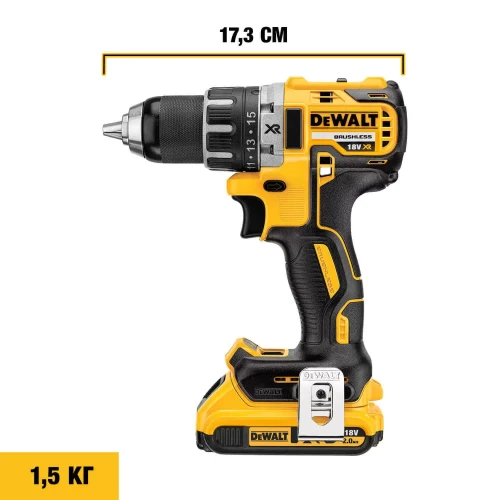 Дриль-шурупокрут акумуляторний безщітковий DeWALT DCD791NT (DCD791NT)