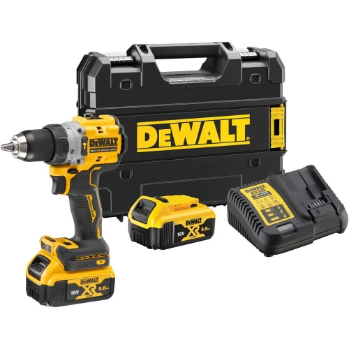 Дриль-шурупокрут акумуляторний ударний безщітковий DeWALT DCD805P2T (DCD805P2T)