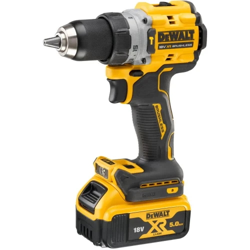 Дриль-шурупокрут акумуляторний ударний безщітковий DeWALT DCD805P2T (DCD805P2T)