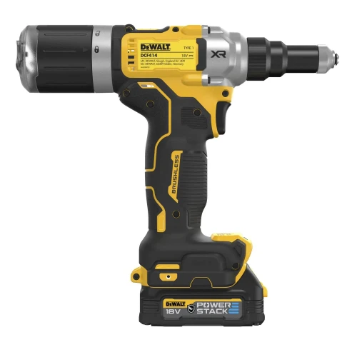 Заклёпочник аккумуляторный бесщёточный DeWALT DCF414E2GT (DCF414E2GT)