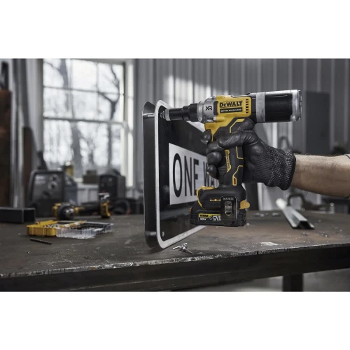 Заклепувальник акумуляторний безщітковий DeWALT DCF414NT (DCF414NT)
