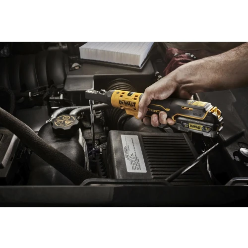 Гайковерт кутовий - тріскачка акумуляторний безщітковий DeWALT DCF500L2G (DCF500L2G)