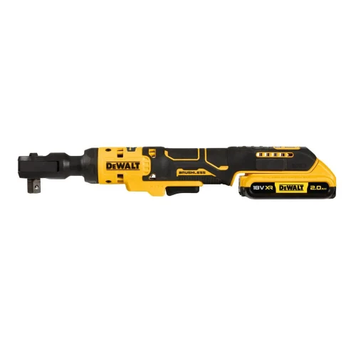 Гайковерт кутовий - тріскачка акумуляторний безщітковий DeWALT DCF512D1 (DCF512D1)