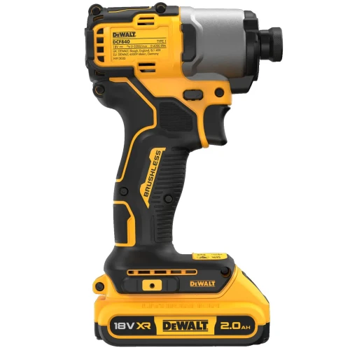 Шуруповерт ударный аккумуляторный бесщёточный DeWALT DCF840D2T (DCF840D2T)