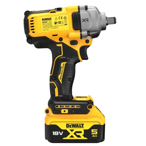 Гайковерт ударний акумуляторний безщітковий DeWALT DCF891P2T (DCF891P2T)