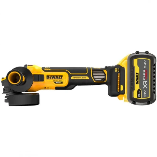 Шлифмашина угловая аккумуляторная бесщёточная DeWALT DCG409VST1 (DCG409VST1)
