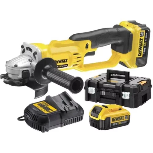 Шліфмашина кутова акумуляторна DeWALT DCG412M2 (DCG412M2)
