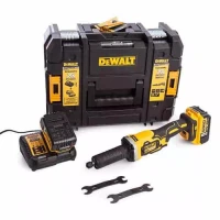 Прямошліфувальна машина акумуляторна безщіткова DeWALT DCG426P2 (DCG426P2)