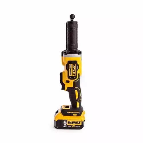 Прямошліфувальна машина акумуляторна безщіткова DeWALT DCG426P2 (DCG426P2)