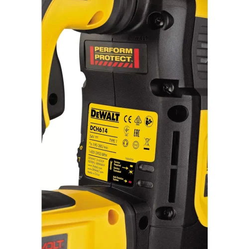 Перфоратор аккумуляторный бесщёточный SDS MAX DeWALT DCH614X2 (DCH614X2)