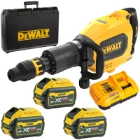 Молоток відбійний акумуляторний безщітковий SDS-MAX DeWALT DCH911X3 (DCH911X3)