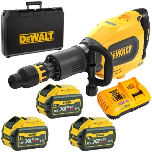Молоток отбойный аккумуляторный бесщёточный SDS-MAX DeWALT DCH911X3 (DCH911X3)
