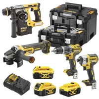 Набор из четырех инструментов бесщеточных DeWALT DCK422P3T (DCK422P3T)