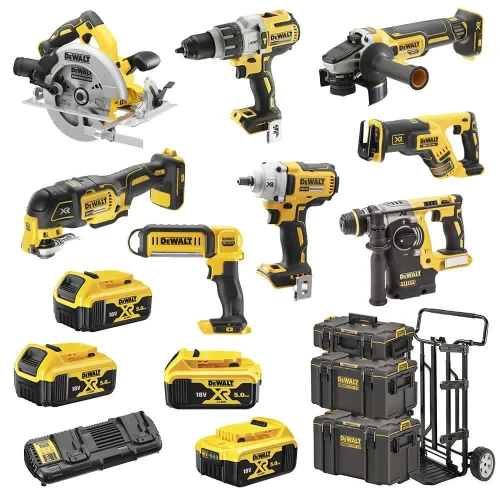 Набор из восьми инструментов бесщеточных DeWALT DCK856P4 (DCK856P4)