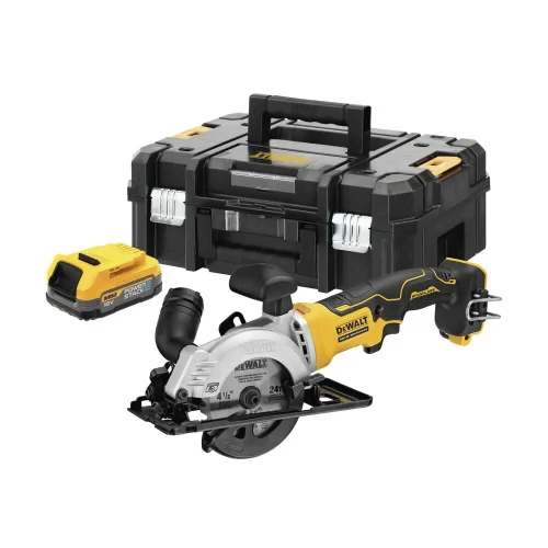 Пила дискова акумуляторна DeWALT DCS571E1T (DCS571E1T)