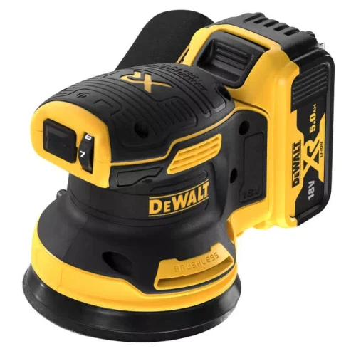 Шліфмашина ексцентрикова акумуляторна безщіткова DeWALT DCW210P2 (DCW210P2)