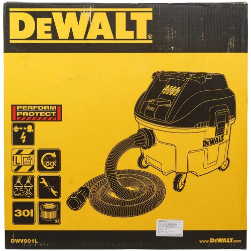 Пылесос сетевой промышленный DeWALT DWV901L (DWV901L)