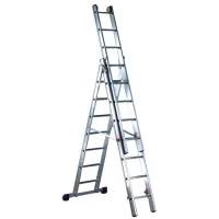 Трехсекционная алюминиевая лестница SVELT LUXE3 3x7 (SCNX3010)