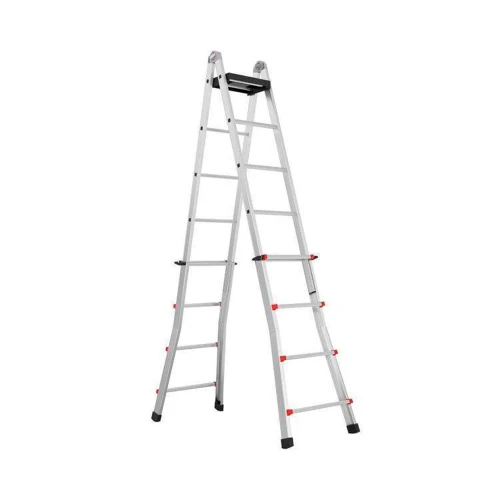 Телескопічна драбина SVELT SCALISSIMA 8+8 сходинок (SSCAL008)
