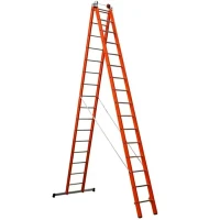 Двухсекционная лестница SVELT V2 2x16 ступеней (SVETV250)