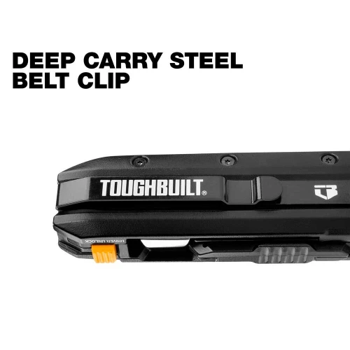 Рабочий нож для электрика TOUGHBUILT с местом для хранения лезвий (TB-H4-12-IM)