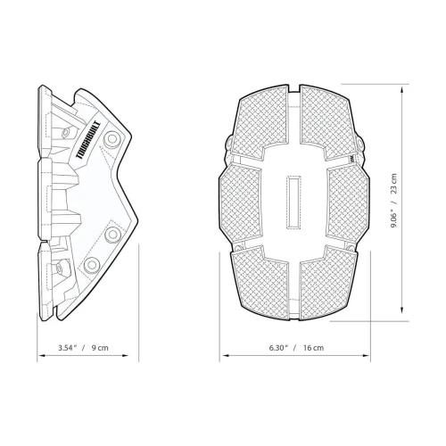 Накладка для наколінників TOUGHBUILT SnapShell Stabilizer (2 шт.) (TB-KPS-05)