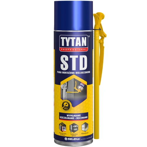 Пена монтажная TYTAN О2 STD D3 зимняя 750 мл